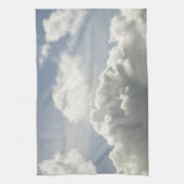 Träumerische karibische Wolken 10 Geschirrtuch (Vertikal)