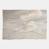 Träumerische karibische Wolken 1 Geschirrtuch (Horizontal)