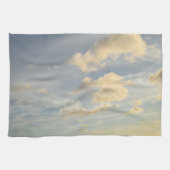Träumerische karibische Wolken 2 Geschirrtuch (Horizontal)
