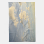 Träumerische karibische Wolken 2 Geschirrtuch (Vertikal)
