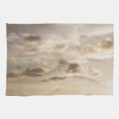 Träumerische karibische Wolken 3 Geschirrtuch (Horizontal)