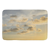 Träumerische karibische Wolken 4 Badematte (Vorderseite)
