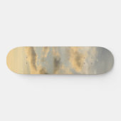 Träumerische karibische Wolken 4 Skateboard (Horizontal)