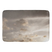 Träumerische karibische Wolken 5 Badematte (Vorderseite)