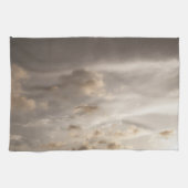 Träumerische karibische Wolken 5 Geschirrtuch (Horizontal)