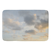 Träumerische karibische Wolken 9 Badematte (Vorderseite)