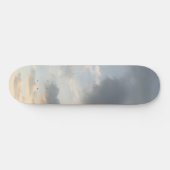 Träumerische karibische Wolken 9 Skateboard (Horizontal)