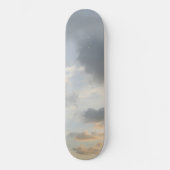Träumerische karibische Wolken 9 Skateboard (Vorderseite)