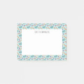 Träumerische Katze, die in das Post-it Klebezettel (Vorderseite)