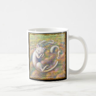 Träumerische Katzen-Tasse: Oneiric Kaffeetasse