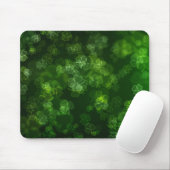 Träumerische Kleeblätter abstrakt Mousepad (Mit Mouse)