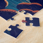 Träumerische Küsten Nacht Puzzle (Seite)