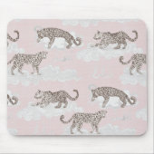 Träumerische Leoparden Mousepad (Vorne)