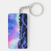 Träumerische Lichter Schlüsselanhänger (Rückseite)