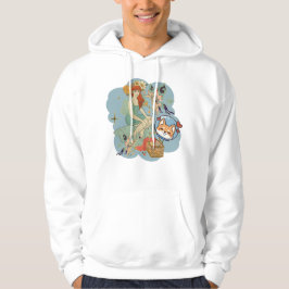 Träumerische Nymphe, Mottenfeen und kosmisches Shi Hoodie