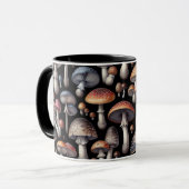 Träumerische Pilze Tasse (Vorderseite Links)