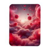 Träumerische Romantische Fantasy Rosen Liebe Magnet (Vertikal)