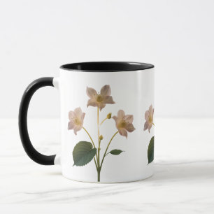 Träumerische rosa Löwenzahn-Whimsical-Kombitasse Tasse
