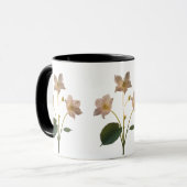 Träumerische rosa Löwenzahn-Whimsical-Kombitasse Tasse (Vorderseite Links)