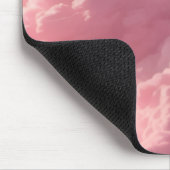 Träumerische rosa Wolken Ästhetik-MauspadMauspad Mousepad (Ecke)