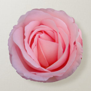 Träumerische Roserundes Throw-Kissen Rundes Kissen