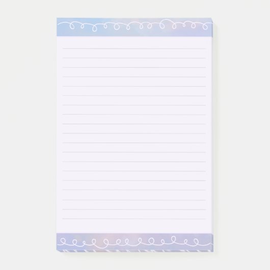 Träumerische Schreibwaren Post-it Klebezettel (Vorderseite)