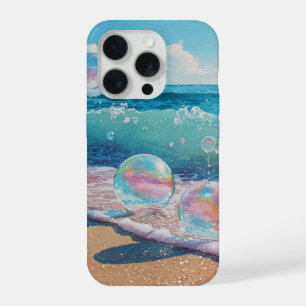Träumerische Strandwellen iPhone 15 Cover Pro Hülle