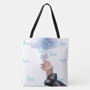 Träumerische Wolken-Ästhetik-Tasche Tasche