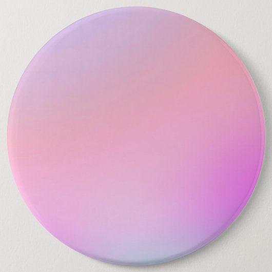 Träumerische Zuckerwatte Pastell Farbverlauf Button (Vorderseite)
