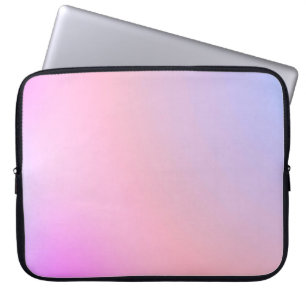 Träumerische Zuckerwatte Pastell Farbverlauf Laptopschutzhülle