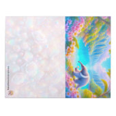 Träumerischer Ameisenbär Notizblock (Vorderseite)