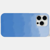 Träumerischer blauer Himmelverlauf Case-Mate iPhone Hülle (Rückseite (Horizontal))