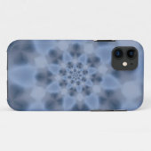 Träumerischer blauer Kaleidoskop iPhone 5 Kasten Case-Mate iPhone Hülle (Rückseite (Horizontal))