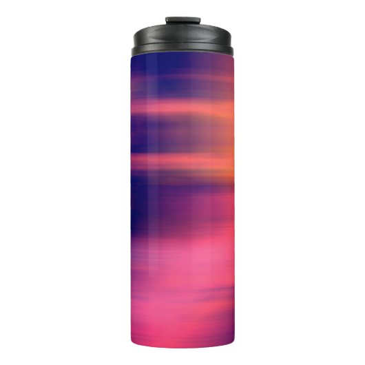 Träumerischer Pastell-Aura-Gradient-Unschärfe-Abst Thermosbecher (Vorderseite)