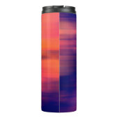 Träumerischer Pastell-Aura-Gradient-Unschärfe-Abst Thermosbecher (Rückseite)