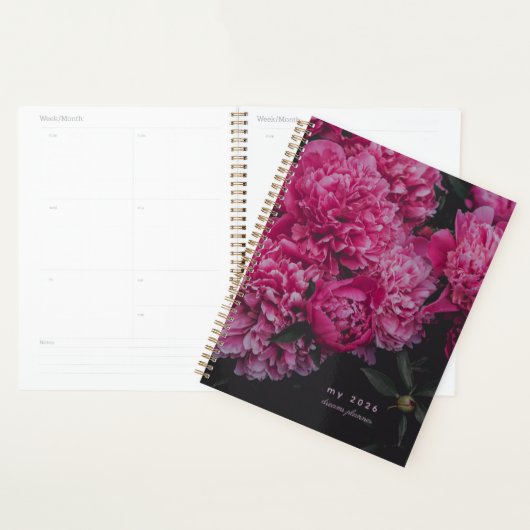 Träumerischer Planer Pink Peony (Anzeige)