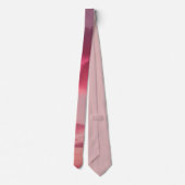 Träumerischer rosa Farbverlauf Krawatte (Rückseite)