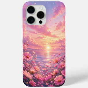 Träumerischer rosa floraler Sonnenuntergang-Handyh Case-Mate iPhone Hülle