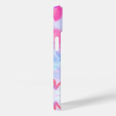 Träumerischer rosa und violetter Schmetterlingshin Case-Mate iPhone Hülle (Rückseite / Rechts)
