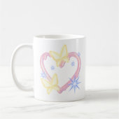 Träumerischer Schmetterlingsglanz" Tasse mit einem (Links)
