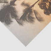 Träumerischer Sonnenuntergang Seidenpapier (Ausschnitt)