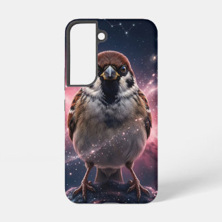 Träumerischer Spatz Galaxy Case – Sterne & Univers Samsung Galaxy Hülle