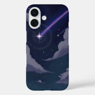 Träumerischer Sternenhimmel iPhone 16 Hülle