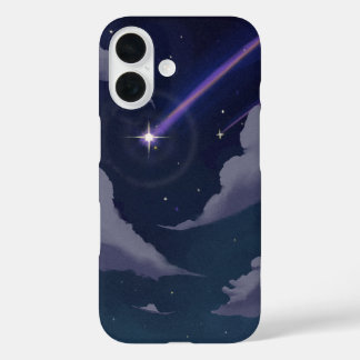 Träumerischer Sternenhimmel iPhone 16 Hülle