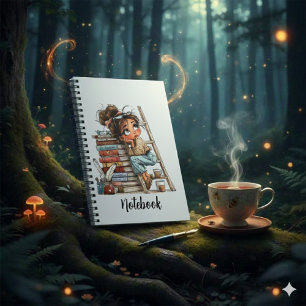 Träumerisches Bücher Mädchen – Ästhetisches Lesen