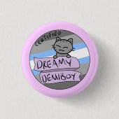 Träumerisches Demiboy Button (Vorderseite)