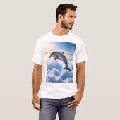 Träumerisches Fantasy-T-Shirt-Design T-Shirt (Vorne ganz)