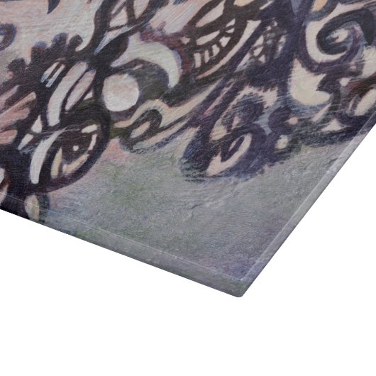 träumerisches Muster-Schneidebrett Schneidebrett (Ecke)