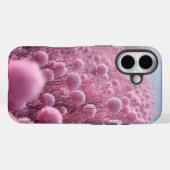 Träumerisches rosa Blütenwiesen-Muster Case-Mate iPhone Hülle (Rückseite (Horizontal))