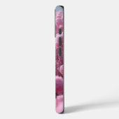Träumerisches rosa Blütenwiesen-Muster Case-Mate iPhone Hülle (Rückseite / Links)